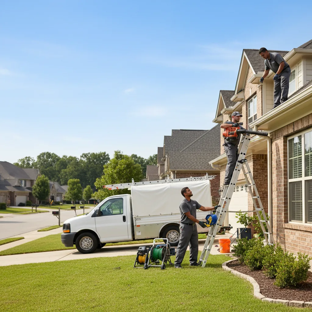 Home Gutter Service in Salado, TX near me